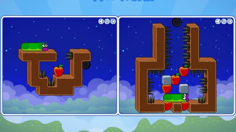 Apple Worm: Logic Puzzle