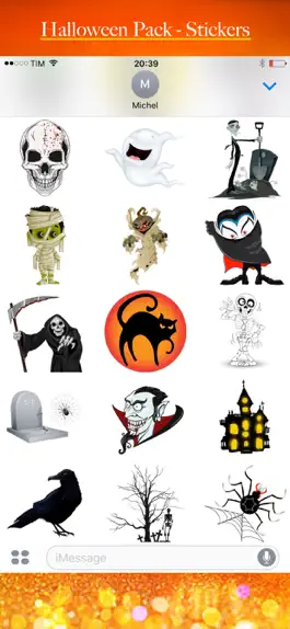 Game screenshot Halloween Pack - Stickers hack