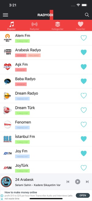 Radyodi Canlı Radyo Dinle(圖2)-速報App