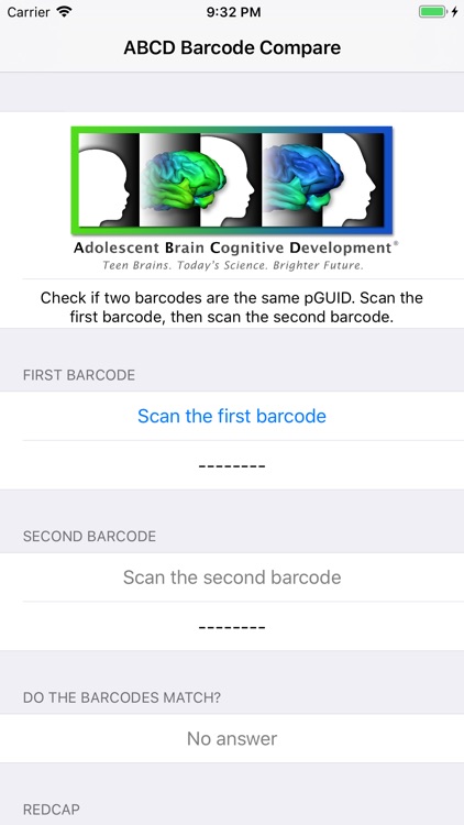 ABCD Study - Compare Barcodes