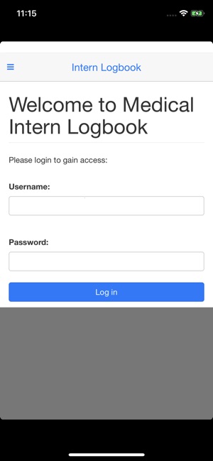 Medical Intern Logbook