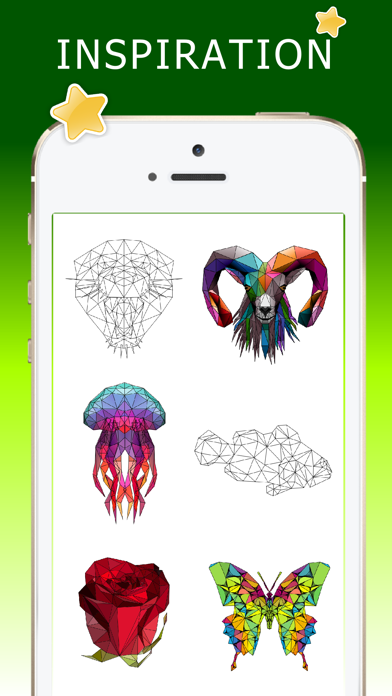 How to cancel & delete Butterfly Coloring Poly Art from iphone & ipad 2