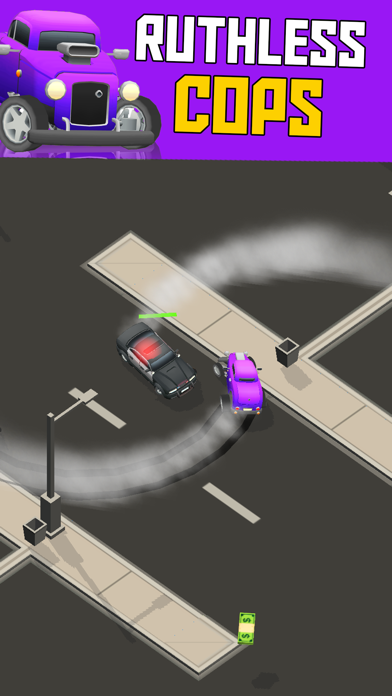 Pedal,Gas,Clutch! - Car Chase screenshot 2