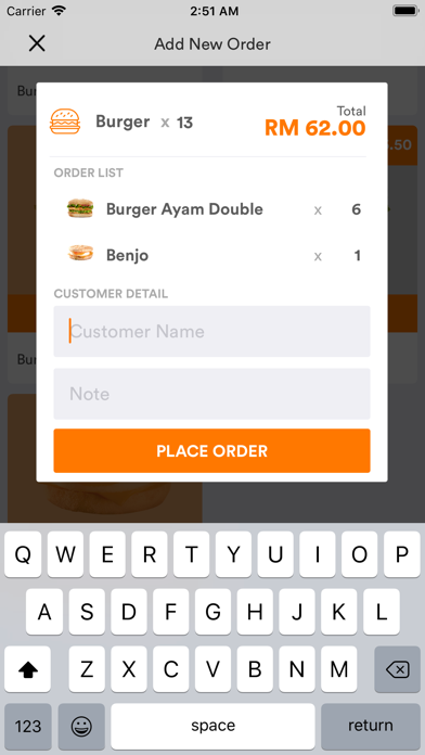 BurgerBoy (Seller) screenshot 3