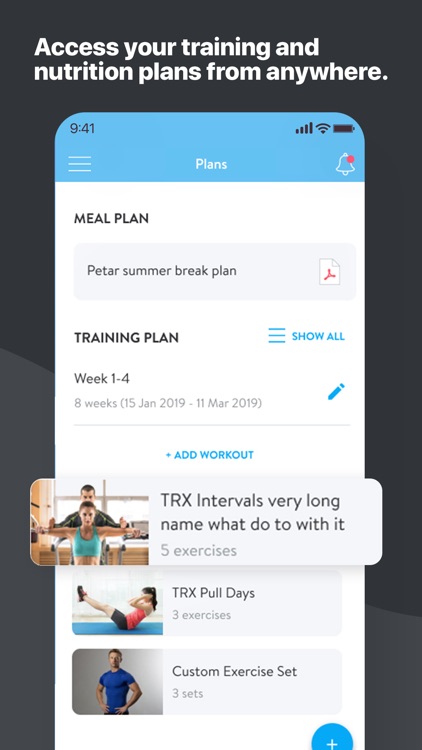 Fitness App (by Trainerize)