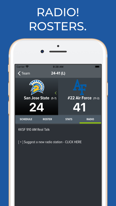 San Jose State Football App screenshot 2
