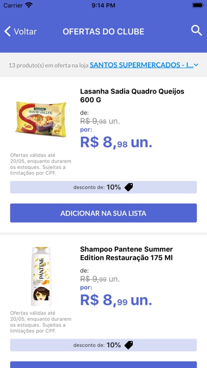 Santos Supermercados screenshot-4