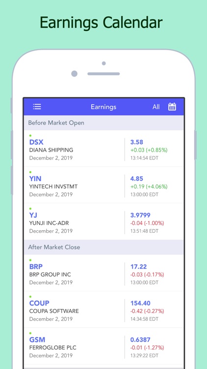 Earnings Alert