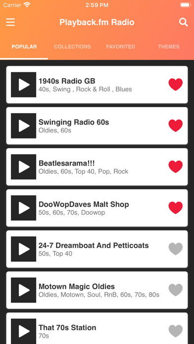 Oldies Music | Live Radio screenshot 2
