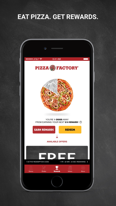 Pizza Factory Rewards screenshot 2