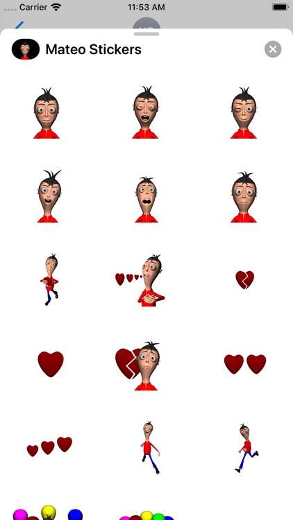 Mateo Stickers