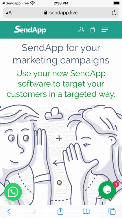 SendApp Click