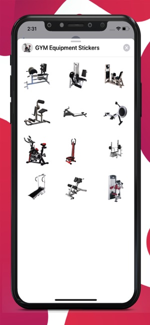 GYM Equipment Stickers(圖1)-速報App