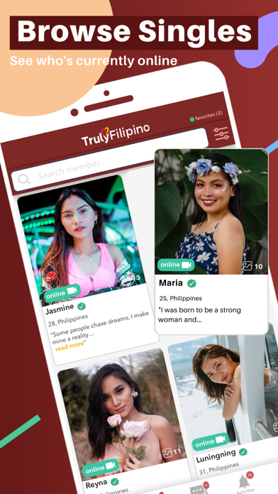TrulyFilipino -Filipino Dating screenshot 2
