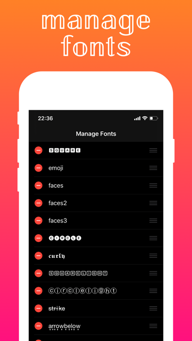 更新日志(っ777077)っ  61 添加了新字体 61截图iphone应用