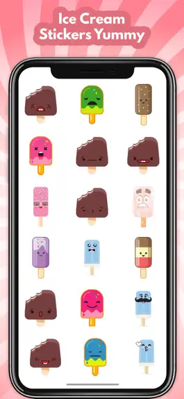 Game screenshot Ice Cream Stickers Yummy! mod apk