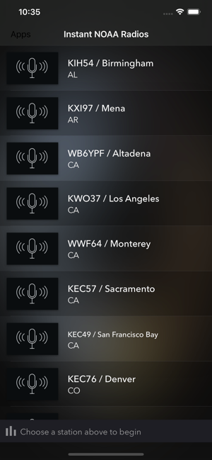 Instant NOAA Radios Lite