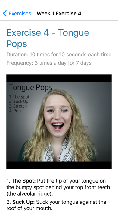 How to cancel & delete Tongue Thrust Therapy from iphone & ipad 3