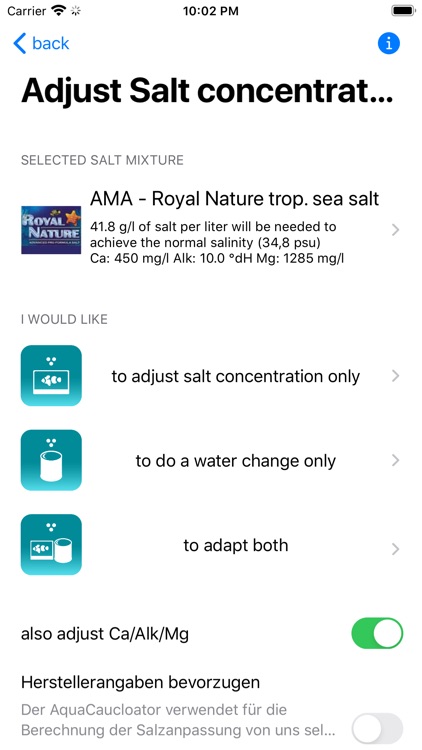 AquaCalculator screenshot-3