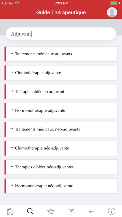 Guide Thérapeutique Amfrom screenshot-6