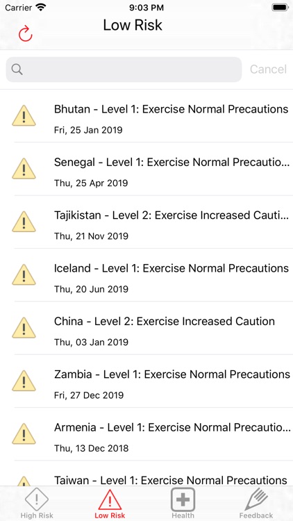 TravelGard - Travel Warnings