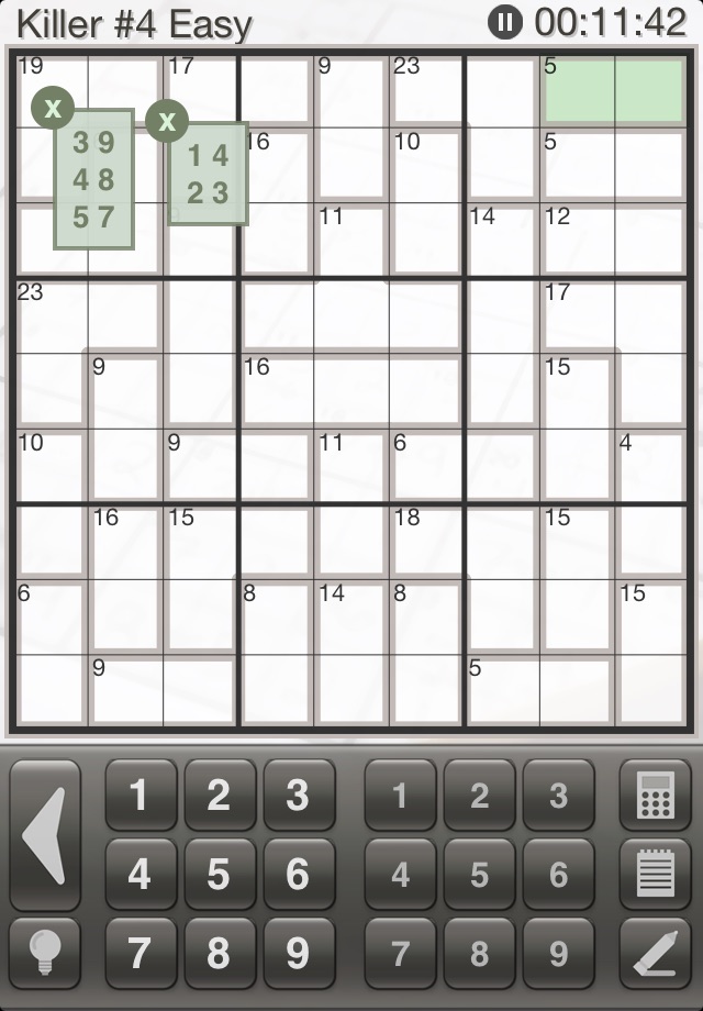 Killer Sudoku! screenshot 4