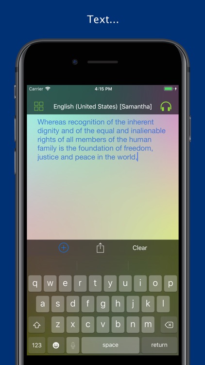 speech to text app on ipad