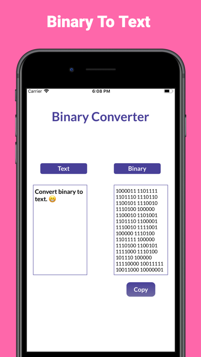 Binary Converter Calculator+ screenshot 2