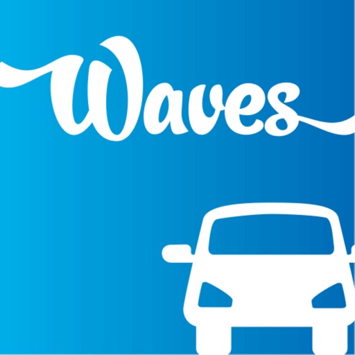 Waves Car Wash Icon