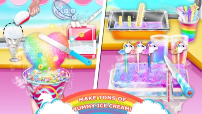 Unicorn Chef: Ice Foods Games Screenshot 3