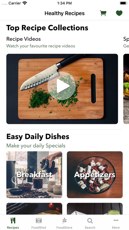 Healthy Recipe Book : FitMe screenshot-0