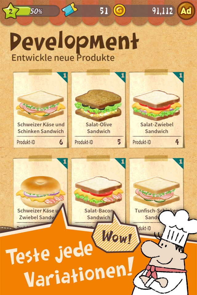 Happy Sandwich Cafe screenshot 3