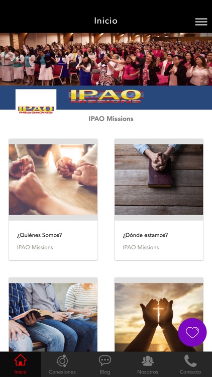 IPAO Missions App