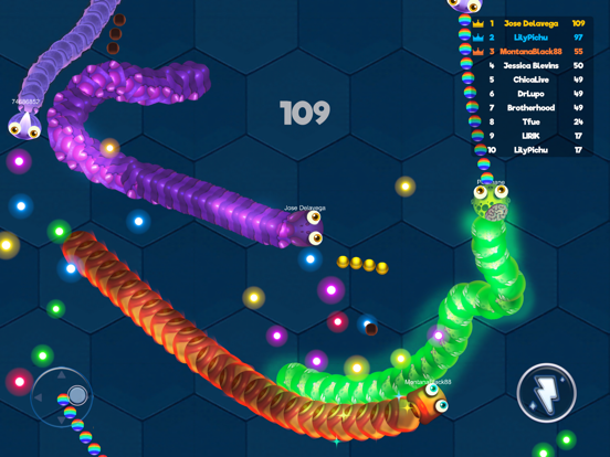 Snaker Dash -Color Snake Dance для iPad