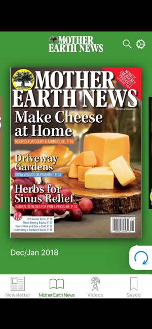 Mother Earth News Magazine Im App Store