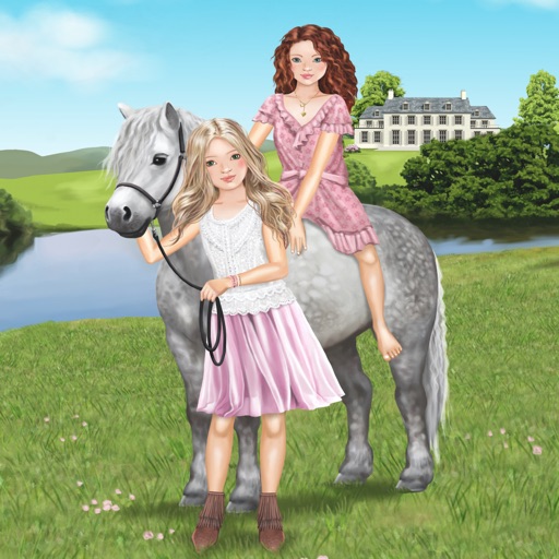 Pony und Reiter Anziehspass Icon