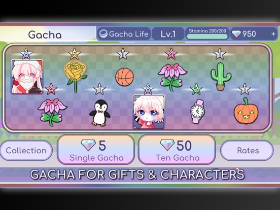 Gacha Life By Lunime Inc Ios United Kingdom Searchman App Data Information - pink action ponytail 200 takes roblox