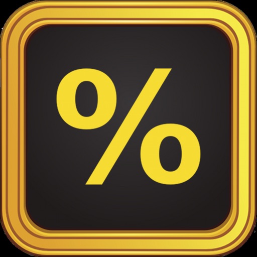 Tip Calculator % Gold