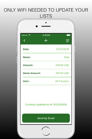 Simply Declare Travel App screenshot 3