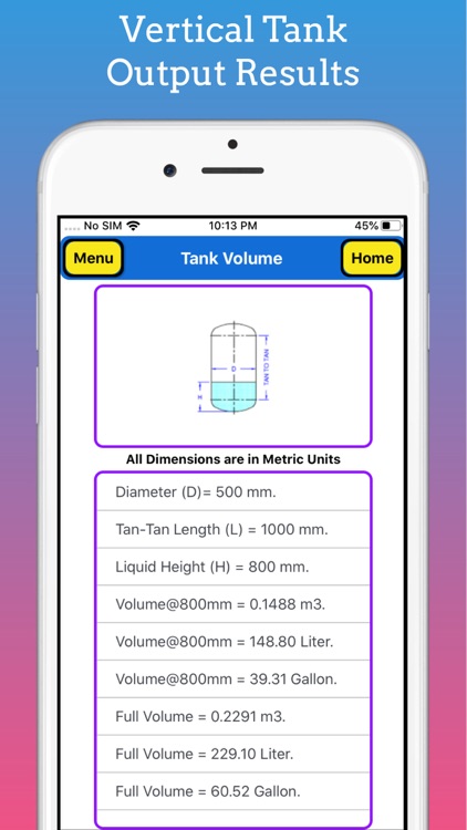 Tank Volume Calculator Pro screenshot-6