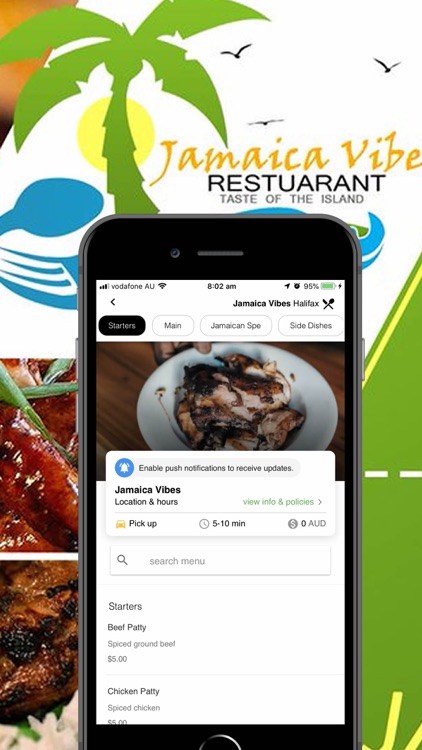 Jamaica Vibes Online Ordering