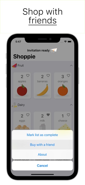 Shoppie Grocery Shopping List(圖5)-速報App