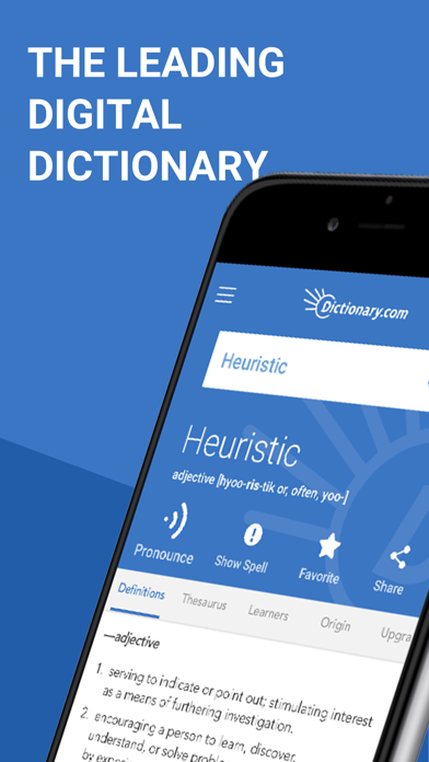 Dictionary.com - Dictionary & Thesaurus - Free Screenshot 1