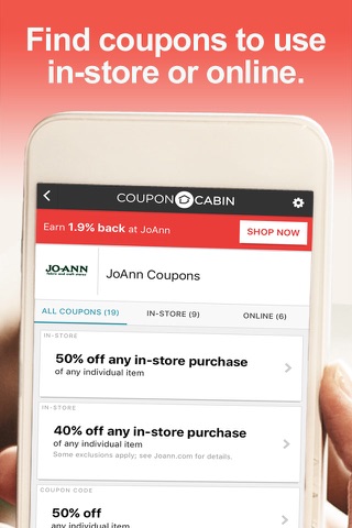 CouponCabin: Coupon App screenshot 3