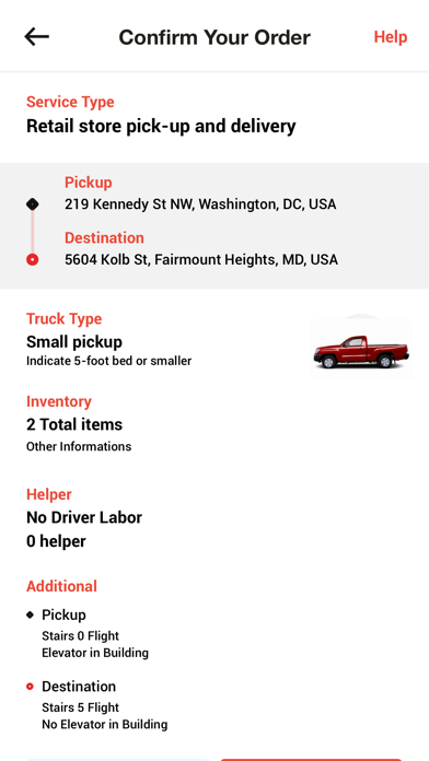 Hefty Haulers Customer screenshot 4