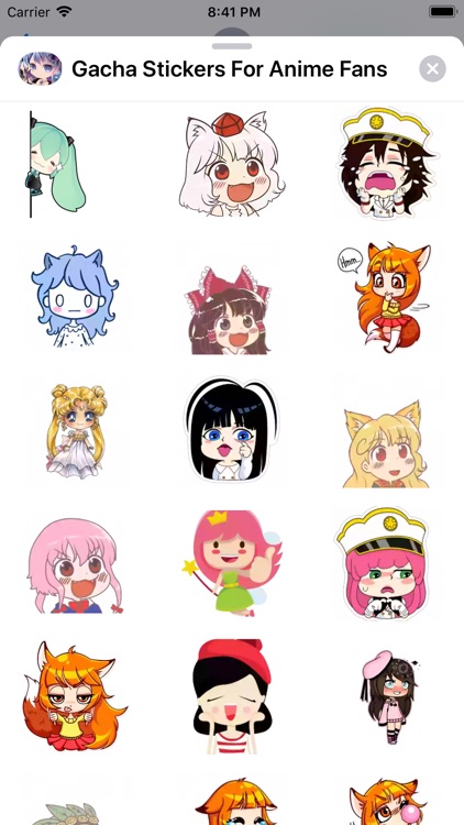 Otaku Anime Stickers & Emoji screenshot-6