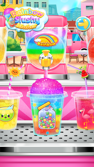 Rainbow Frozen Slushy Truck screenshot 4