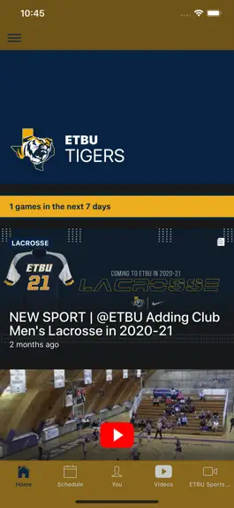 Game screenshot ETBU Athletics mod apk
