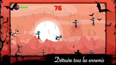 screenshot of Petit archer noir 2