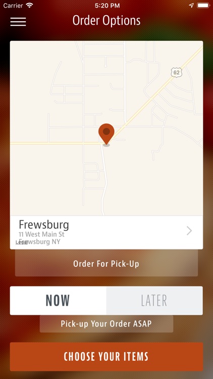 Frewsburger Pizza Shop